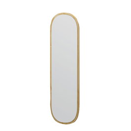 Hanah Home Espejo Ovalado Cuerpo Entero 40x120 cm, Fabricado en MDF, Flotal-E Ecológico, Elegante y Duradero para Salón o Dormitorio